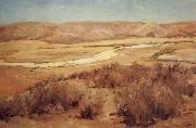 Charles Fries Looking Down Mission Valley,Summertime china oil painting reproduction